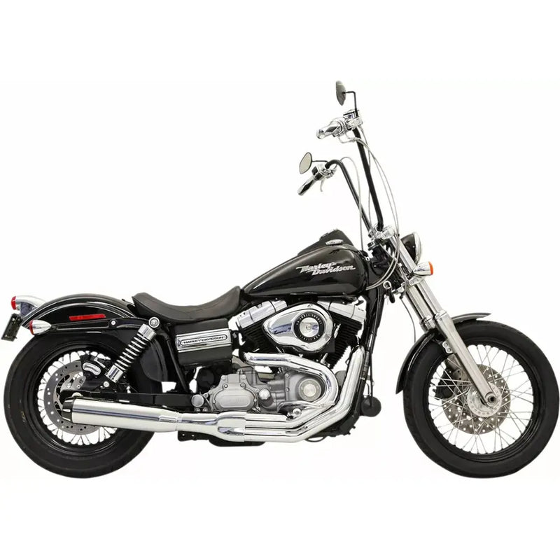 Sistema de escape Bassani Road Rage II B1 2 en 1 para Harley