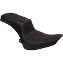 Drag Specialties Asiento Performance Predator para dos personas para Harley 
