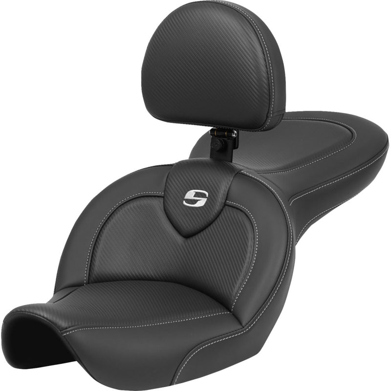 Saddlemen Roadsofa Plain Asiento para Harley