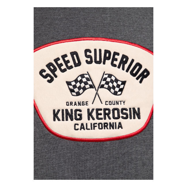 King Kerosin Sudadera con cremallera Speed King