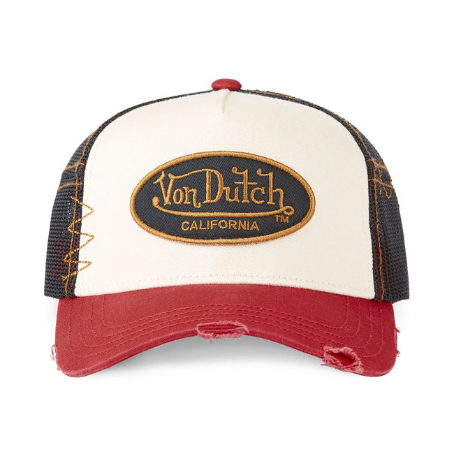 Von Dutch Gorra con logotipo desgastado
