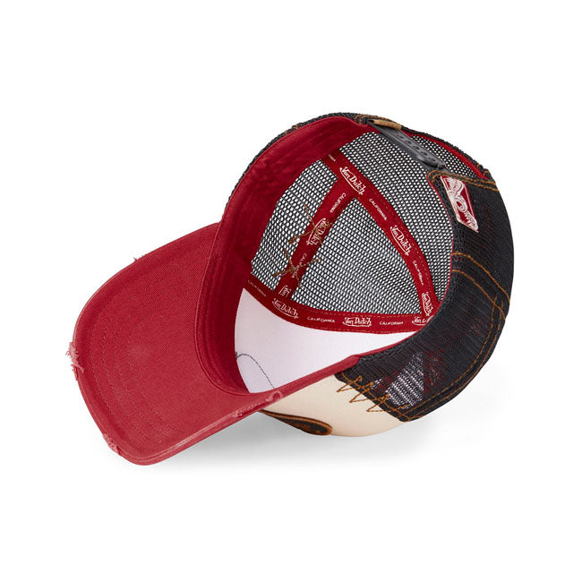 Von Dutch Gorra con logotipo desgastado