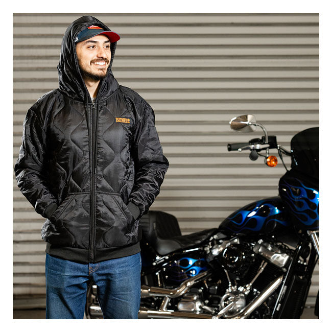 Biltwell Sudadera con cremallera Woobie