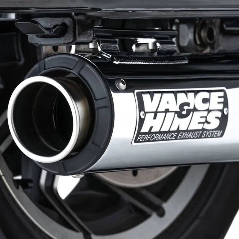 Vance & Hines Supersport 400 Chrome Slip-On Silenciadores para Harley