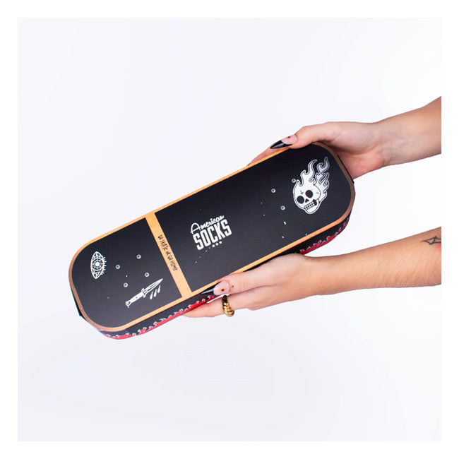 American Socks Calcetines de la firma Skateboard Gift Box