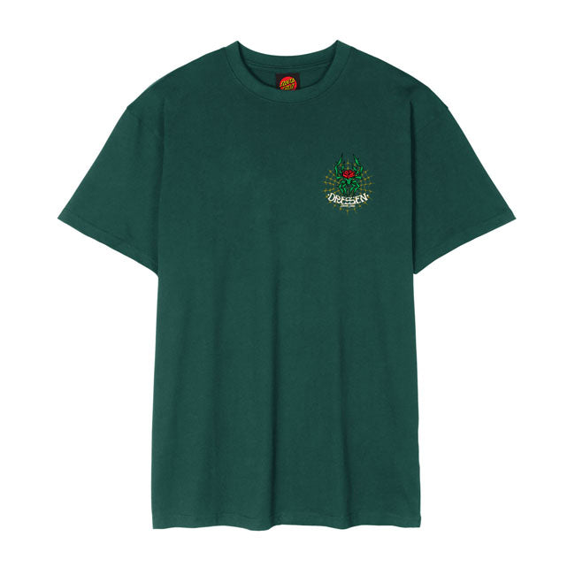 Camiseta Santa Cruz Dressen Rose Cross 2