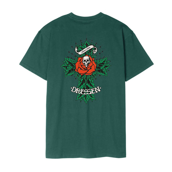 Camiseta Santa Cruz Dressen Rose Cross 2