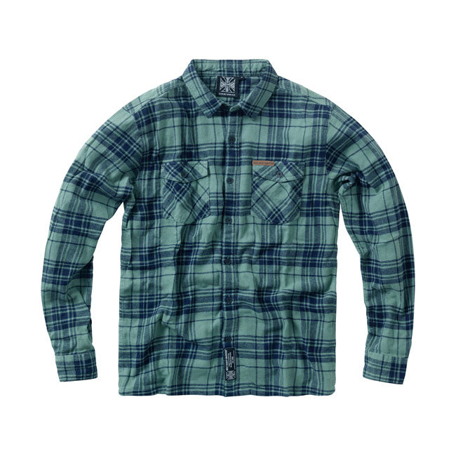 West Coast Choppers Camisa de franela rígida
