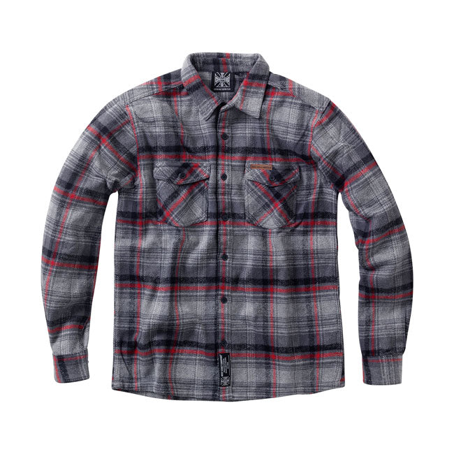 West Coast Choppers Camisa de franela rígida