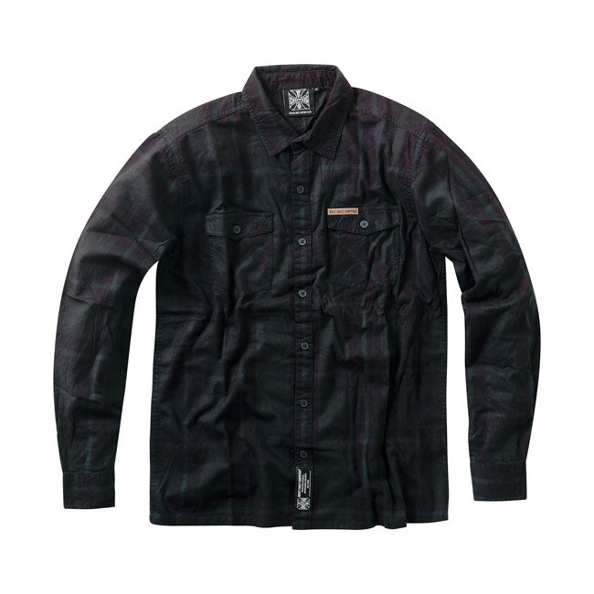 West Coast Choppers Camisa de franela rígida