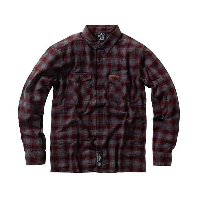 West Coast Choppers Camisa de franela rígida