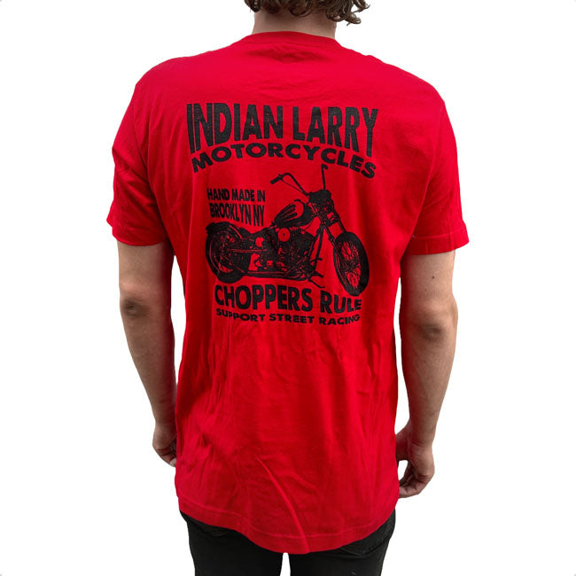 Indian Camiseta Larry Support Street Racing