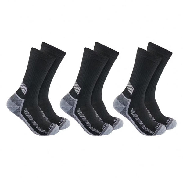 Carhartt Lote de 3 calcetines Force Midweight Crew