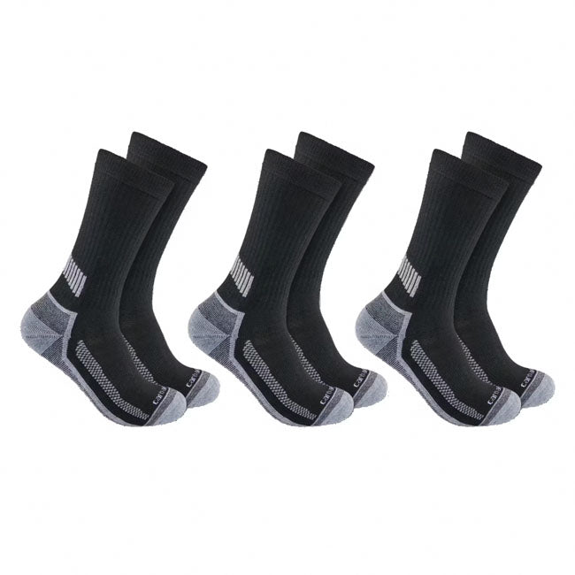 Carhartt Lote de 3 calcetines Force Midweight Crew