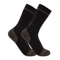 Carhartt Paquete de 3 calcetines de algodón con puntera de acero
