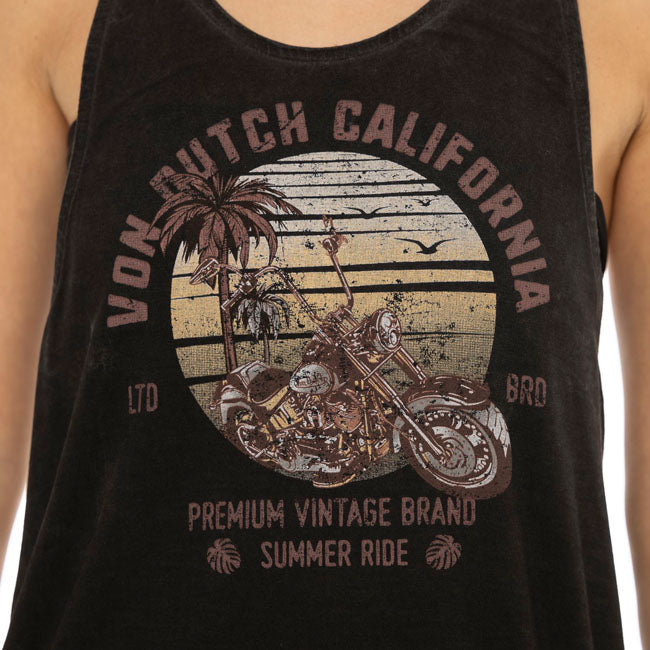 Von Dutch Cafe Race Tank Top Señoras