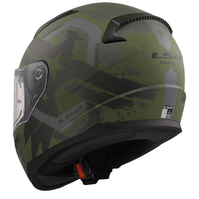 Casco de moto integral LS2 Rapid II