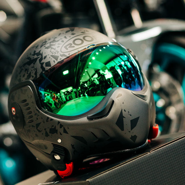 Roof Casco de Moto Boxxer Alpha Flip-Up