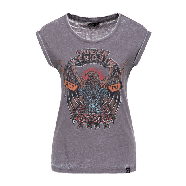 Camiseta Queen Kerosin Wild & Free