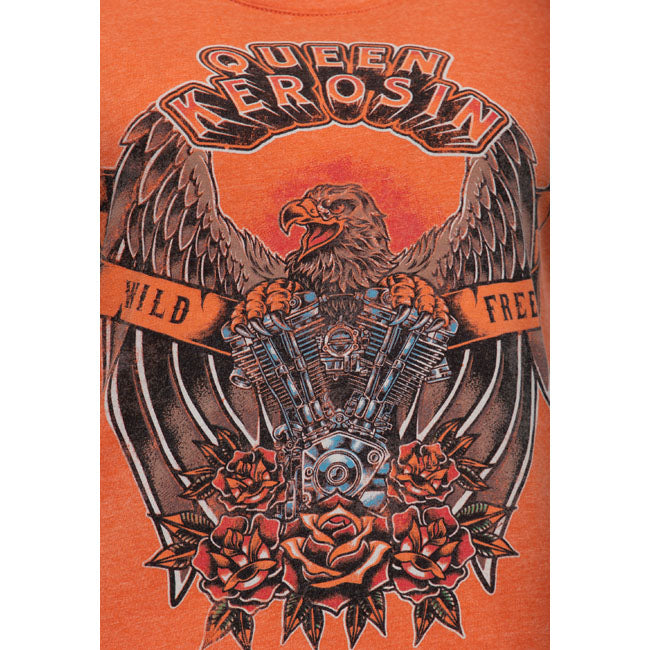 Camiseta Queen Kerosin Wild & Free