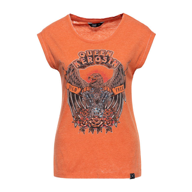 Camiseta Queen Kerosin Wild & Free