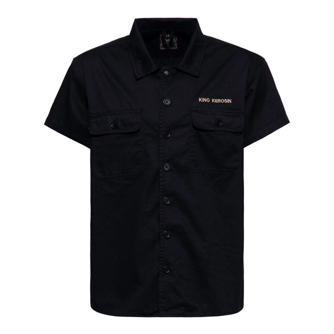 King Kerosin Camisa de trabajo de manga corta Speedy Service