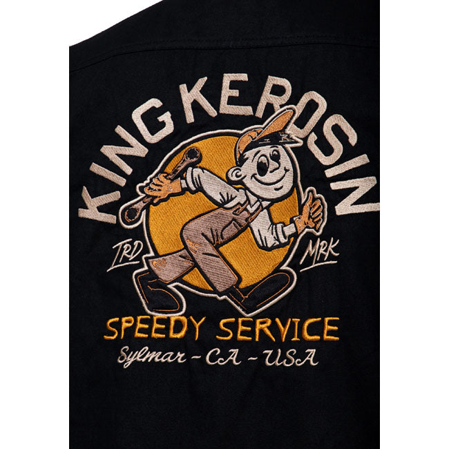 King Kerosin Camisa de trabajo de manga corta Speedy Service