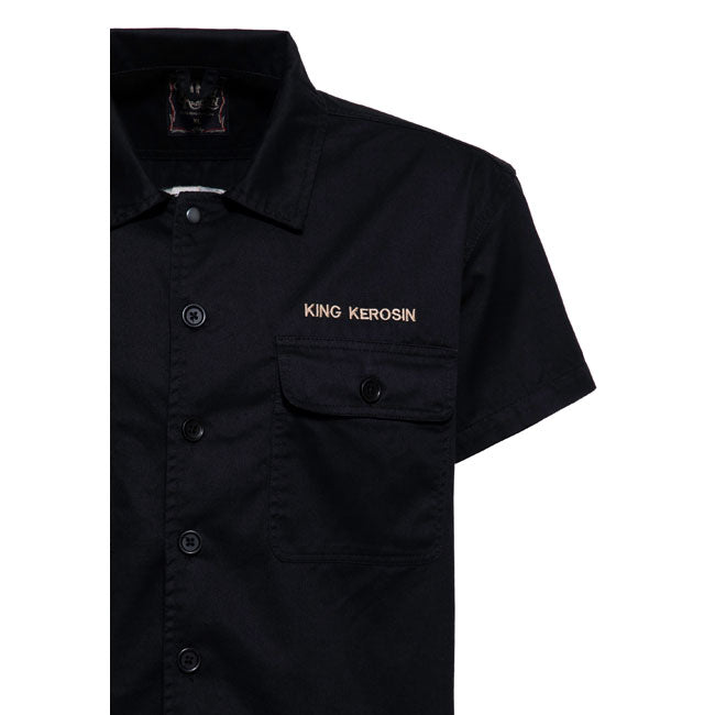 King Kerosin Camisa de trabajo de manga corta Speedy Service