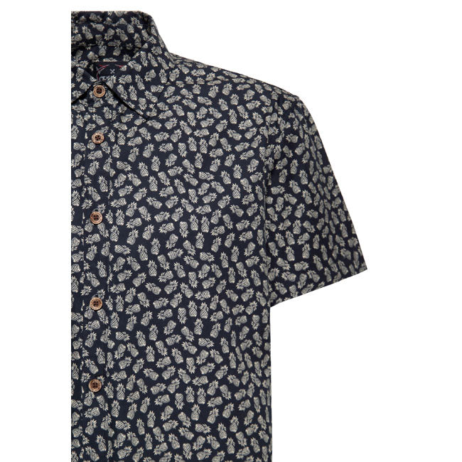 King Kerosin Camisa de manga corta Pineapple