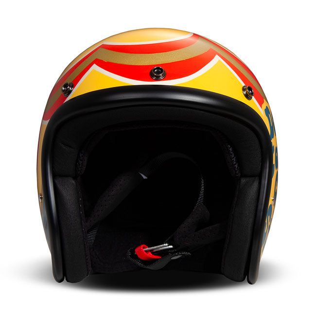 DMD Casco de Moto Retro Graphic Open