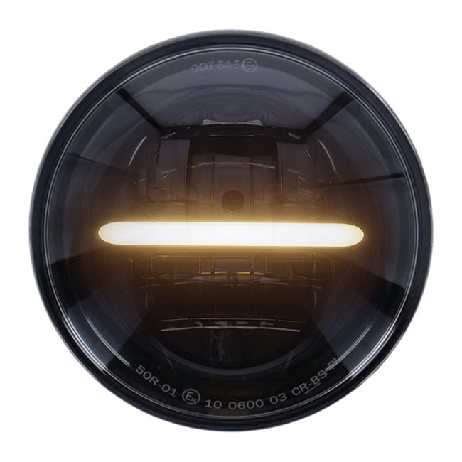 SMP Beam Splitter 5.75" Motocicleta LED Faro Insertar