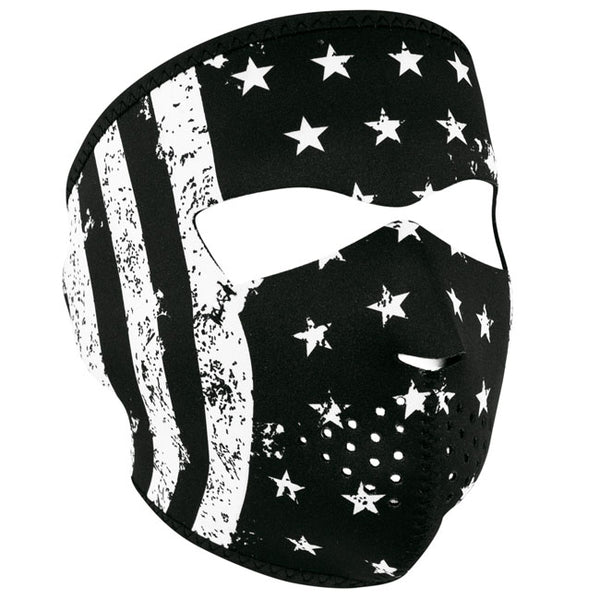 Zanheadgear Máscara Completa Neopreno Bandera Vintage