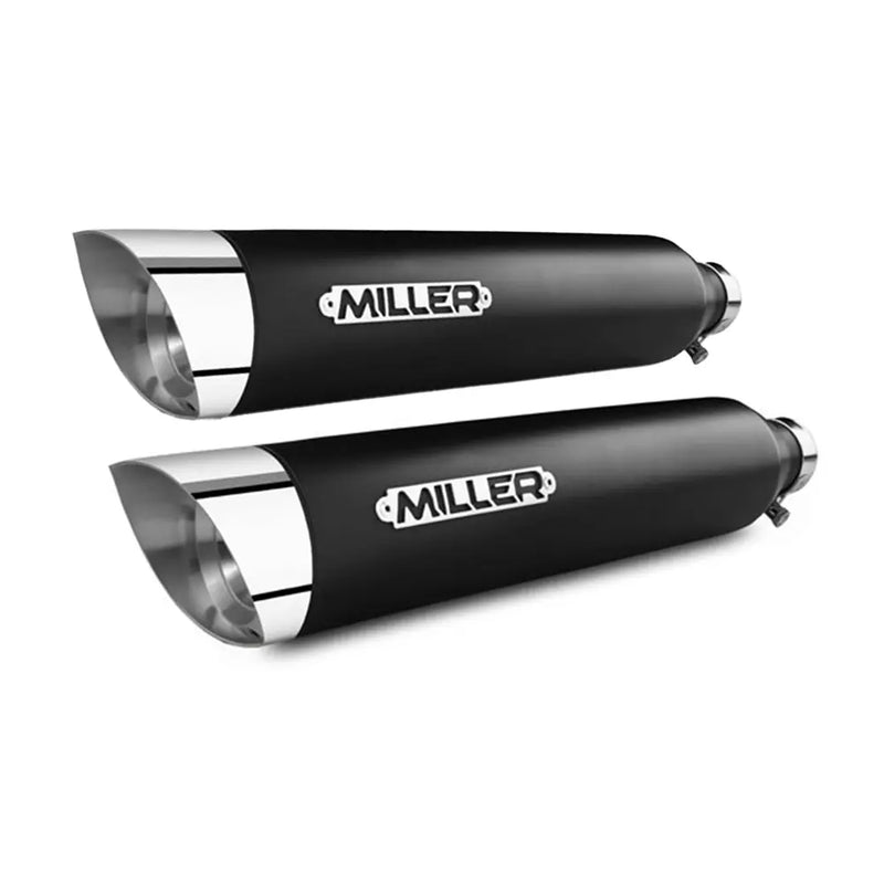 Miller Yuma Euro 3/4/5 Slip-On Silenciadores para Indian