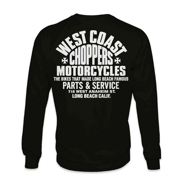 West Coast Choppers Sudadera Parts