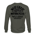 West Coast Choppers Sudadera Parts