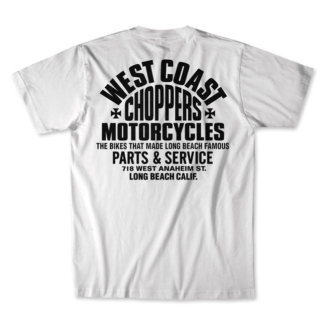 West Coast Choppers Camiseta Parts