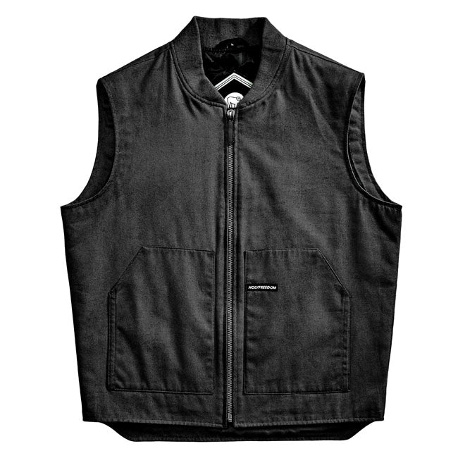 Holy Freedom Chaleco Worker Negro