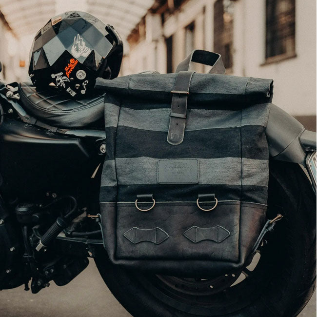 Holy Freedom Mochila para motocicleta Back to Black