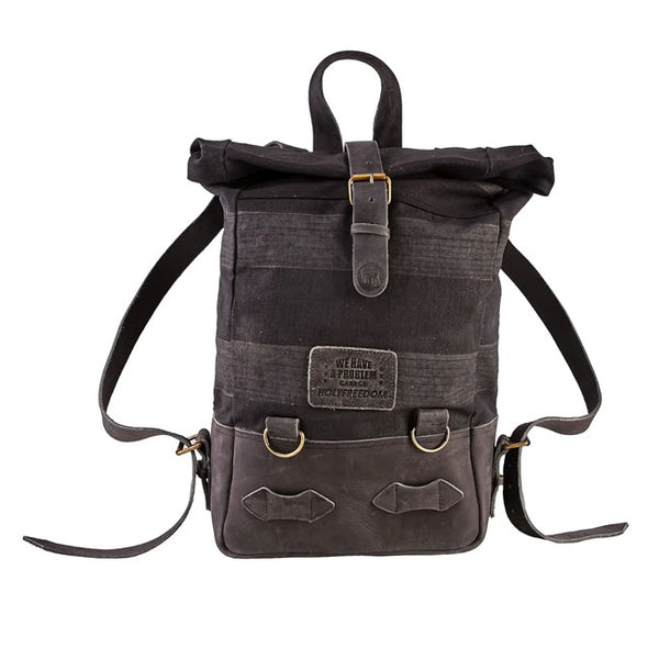 Holy Freedom Mochila para motocicleta Back to Black