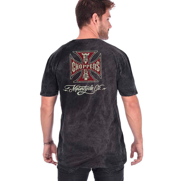 West Coast Choppers Moto Co. Camiseta Vintage
