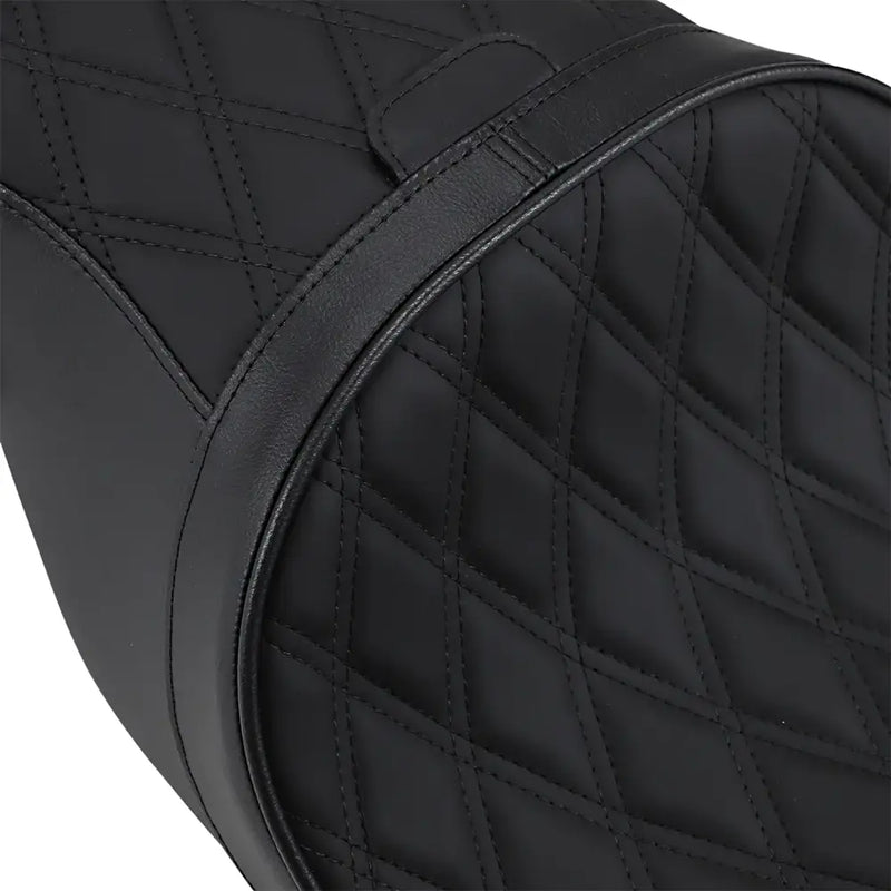 Drag Specialties Asiento delantero de perfil bajo Touring para Harley