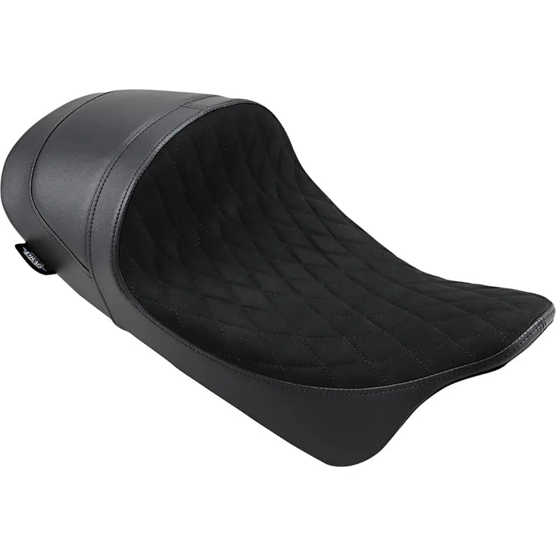 Drag Specialties Asiento solo delantero de perfil bajo EZ-ON para Harley 