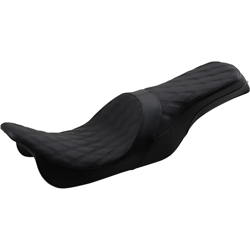 Drag Specialties Asiento delantero Predator 2-Up para Harley