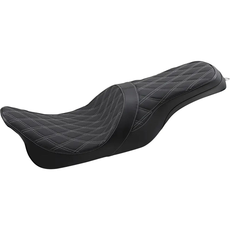 Drag Specialties Asiento delantero Predator 2-Up para Harley