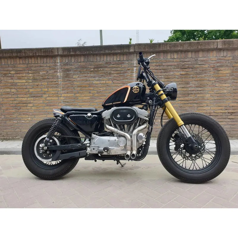 Sistema de escape Mad Shorty 2-into-2 para Harley