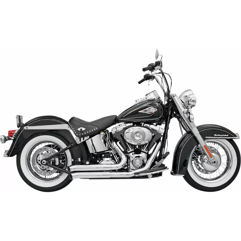 Sistema de escape Bassani Fire Sweep Turn Out para Harley