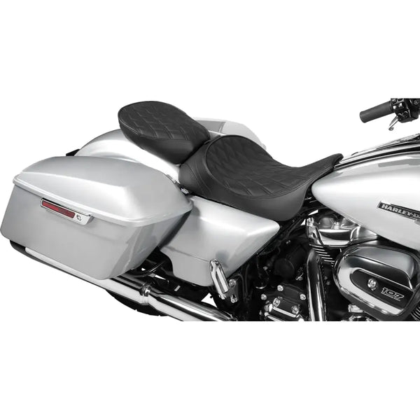 Drag Specialties Asiento para pasajero EZ Glide II Solo para Harley
