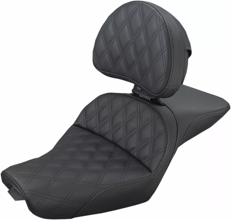 Explorador Saddlemen Touring Asiento de moto para Harley