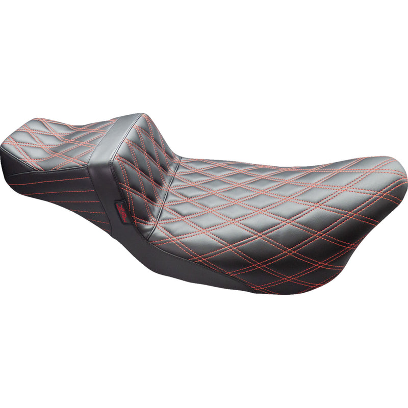 Le Pera Asiento extendido Tailwhip 2-Up Daddy Long Legs para Harley
