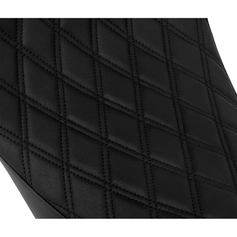 Drag Specialties Asiento individual con respaldo para Harley